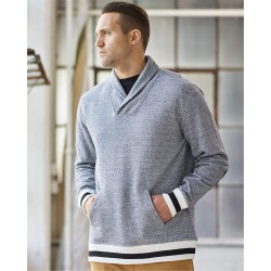 J. America - Peppered Fleece Shawl Collar