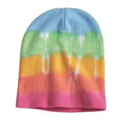 Tie Dye 12 Inch Knit Beanie - 870VR