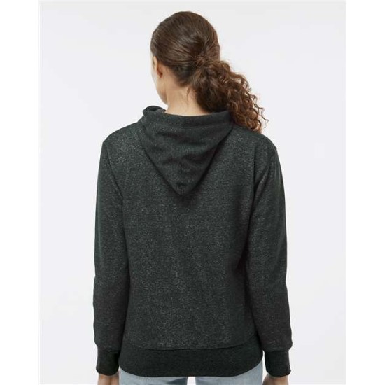 J. America - Women’s Glitter French Terry Hooded Sweatshirt