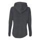 J. America - Women's Half-Zip Triblend Hooded Pullover Sweatshirt