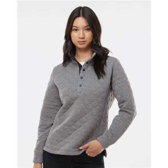 J. America - Women’s Quilted Snap Pullover