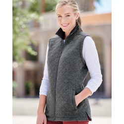 J. America - Women’s Quilted Full-Zip Vest