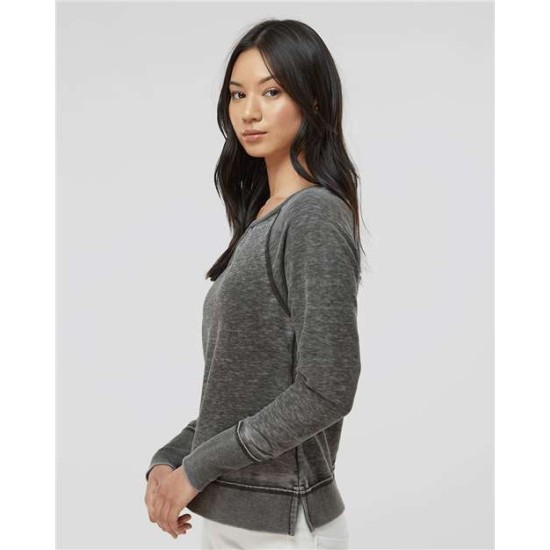 J. America - Women’s Zen Fleece Raglan Sweatshirt