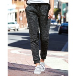 J. America - Women's Glitter French Terry Fleece Joggers