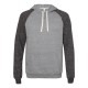 JERZEES - Snow Heather French Terry Pullover Hood Sweatshirt