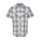 Buffalo Plaid Short Sleeve Shirt - 9203