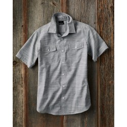 Burnside - Textured Solid Short Sleeve Shirt