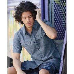 Chambray Short Sleeve Shirt - 9255