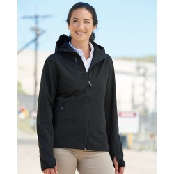 Women's Ascent Soft Shell Hooded Jacket - 9411