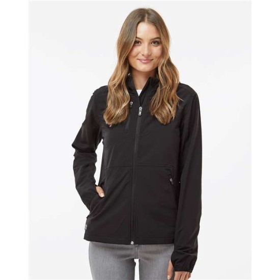 Women's Ascent Soft Shell Hooded Jacket - 9411