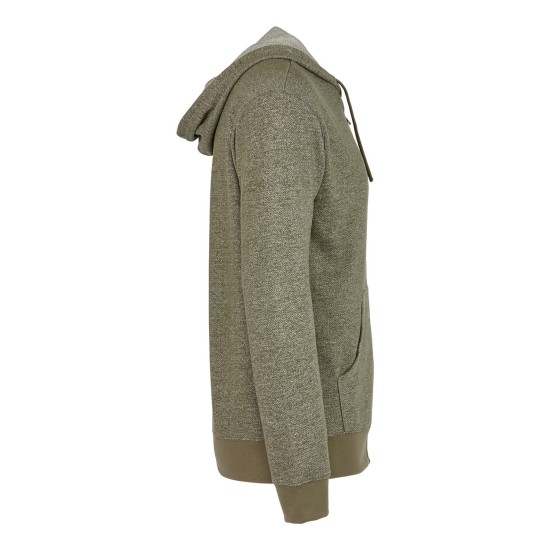 Next Level - The Denim Fleece Hooded Zip