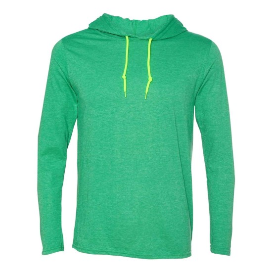 Softstyle® Lightweight Hooded Long Sleeve T-Shirt - 987