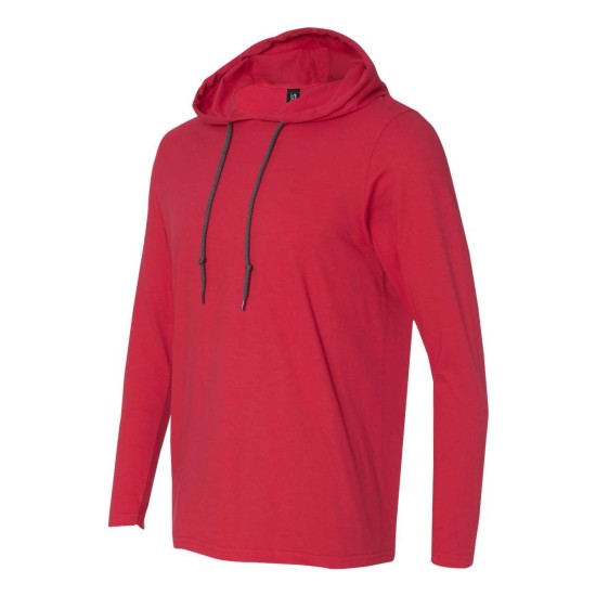 Softstyle® Lightweight Hooded Long Sleeve T-Shirt - 987