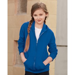 JERZEES - NuBlend® Youth Full-Zip Hooded Sweatshirt