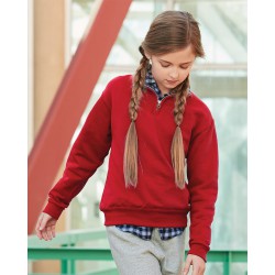 JERZEES - Nublend® Youth Quarter-Zip Cadet Collar Sweatshirt