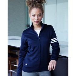 Adidas - Women's 3-Stripes French Terry Full-Zip Jacket