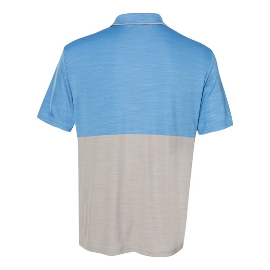 Adidas - Colorblocked Mélange Sport Shirt