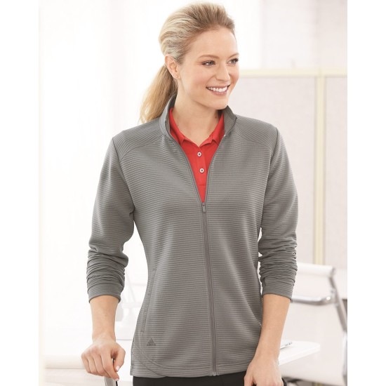 Adidas - Women's Textured Full-Zip Jacket