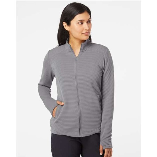 Adidas - Women's Textured Full-Zip Jacket