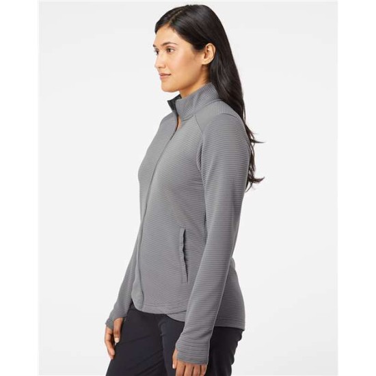 Adidas - Women's Textured Full-Zip Jacket