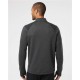 Adidas - Heathered Quarter Zip Pullover with Colorblocked Shoulders
