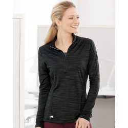 Adidas - Women's Lightweight Mélange Quarter-Zip Pullover