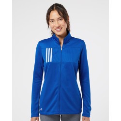 Women's 3-Stripes Double Knit Full-Zip - A483