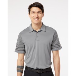 Striped Sleeve Polo - A490