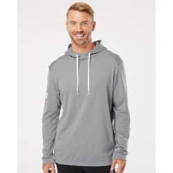 Textured Mixed Media Hooded Sweatshirt - A530