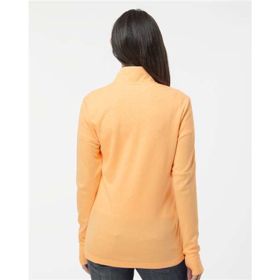 Women's 3-Stripes Quarter-Zip Sweater - A555