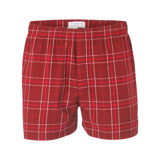 Double Brushed Flannel Boxers - BM6701