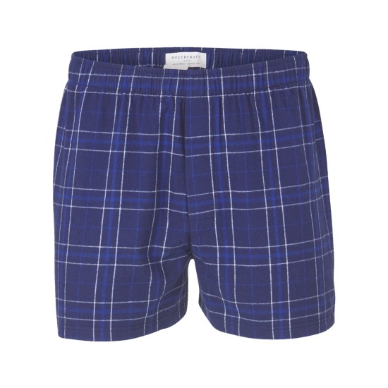 Double Brushed Flannel Boxers - BM6701