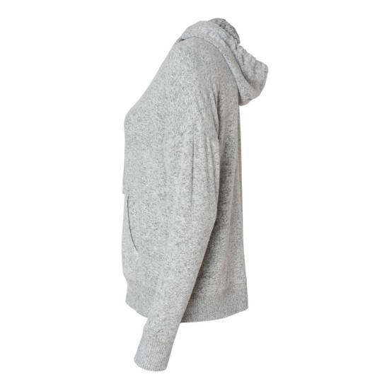 Women's Cuddle Fleece Hooded Pullover - BW1501