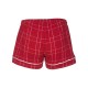 Women's Flannel Shorts - BW6501