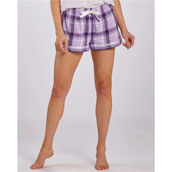 Women's Flannel Shorts - BW6501