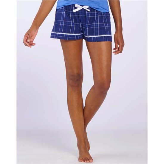 Women's Flannel Shorts - BW6501