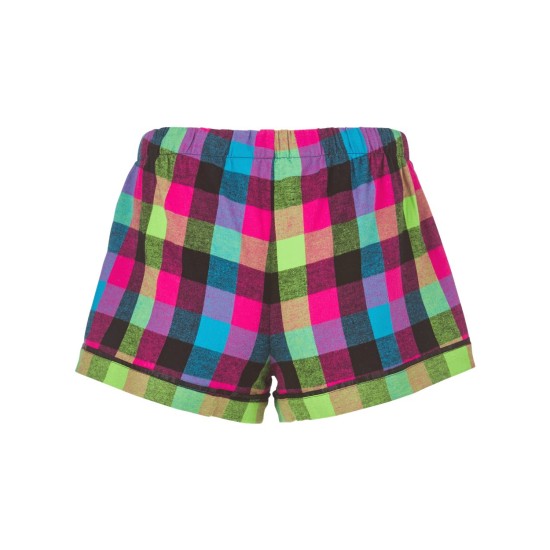 Women's Flannel Shorts - BW6501