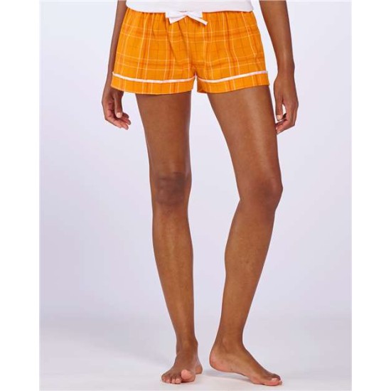 Women's Flannel Shorts - BW6501