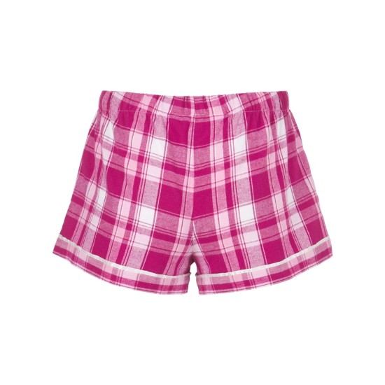 Women's Flannel Shorts - BW6501