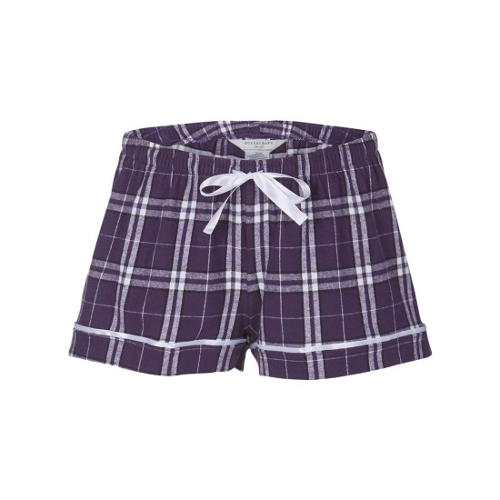 Women's Flannel Shorts - BW6501