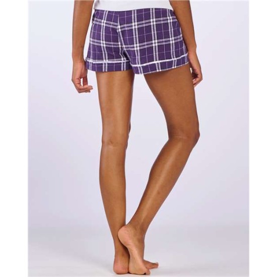 Women's Flannel Shorts - BW6501