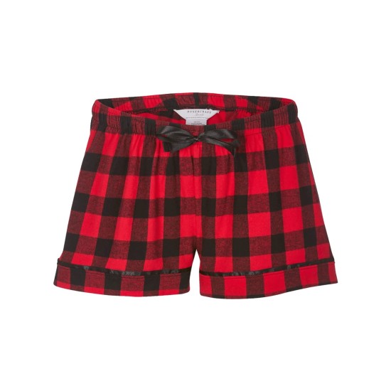 Women's Flannel Shorts - BW6501