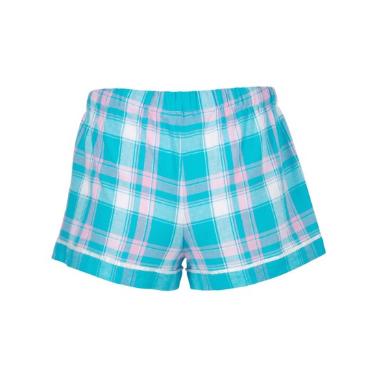 Women's Flannel Shorts - BW6501