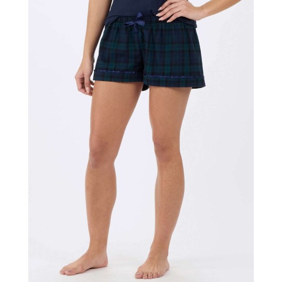 Women's Flannel Shorts - BW6501