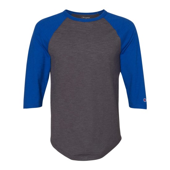 Champion - Premium Fashion Raglan Three-Quarter Sleeve Baseball T-Shirt