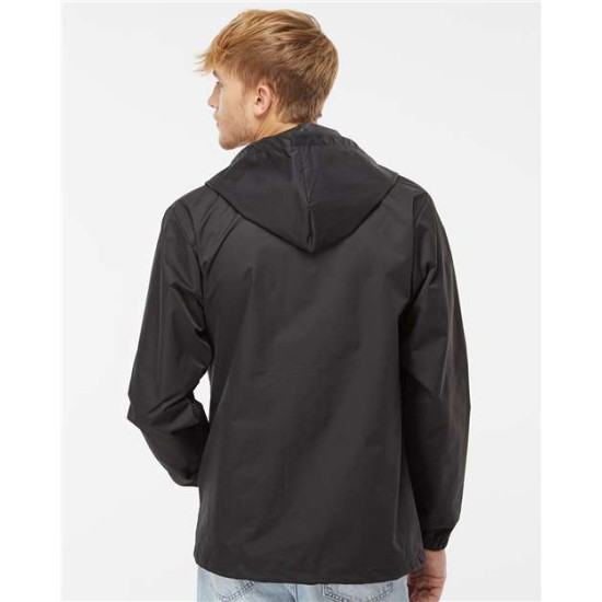 Water-Resistant Hooded Windbreaker - EXP95NB