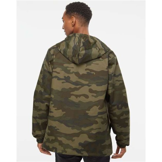 Water-Resistant Hooded Windbreaker - EXP95NB