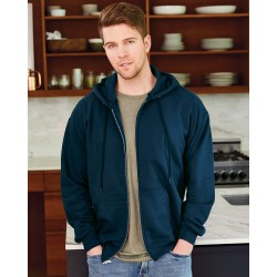 Hanes - Ultimate Cotton® Full-Zip Hooded Sweatshirt