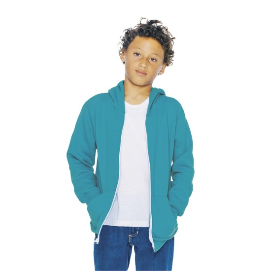 American Apparel - Youth Flex Fleece Zip Hoodie