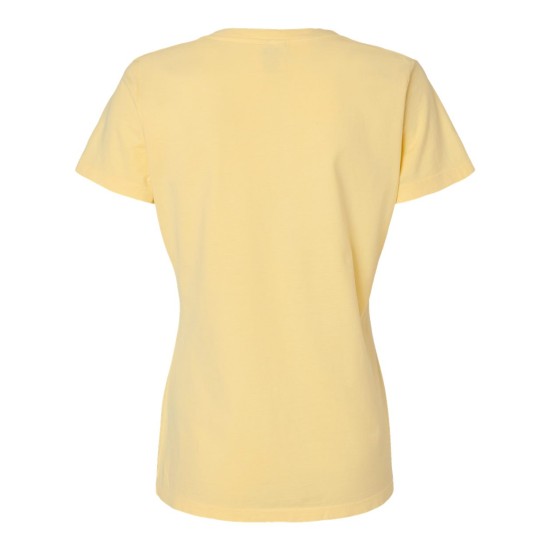 Garment-Dyed Women's V-Neck T-Shirt - GDH125